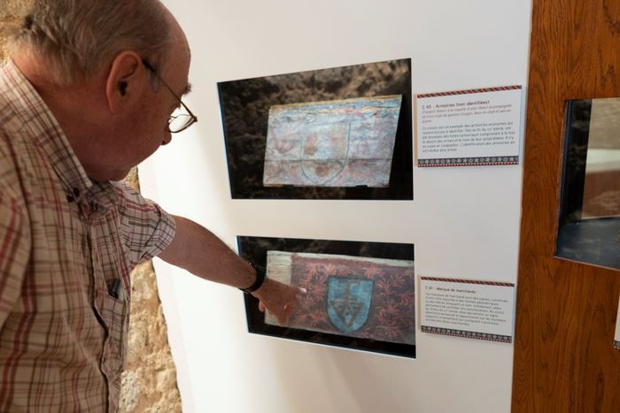 Visite commentée du château médiéval de Puisserguier et de sa salle d’interprétation des plafonds peints médiévaux, Château de Puisserguier, Puisserguier