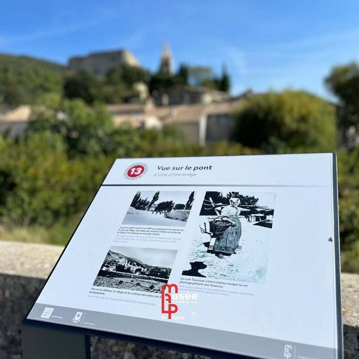 Visite commentée du village médiéval du Pègue, Musée archéologique du Pègue, Le Pègue