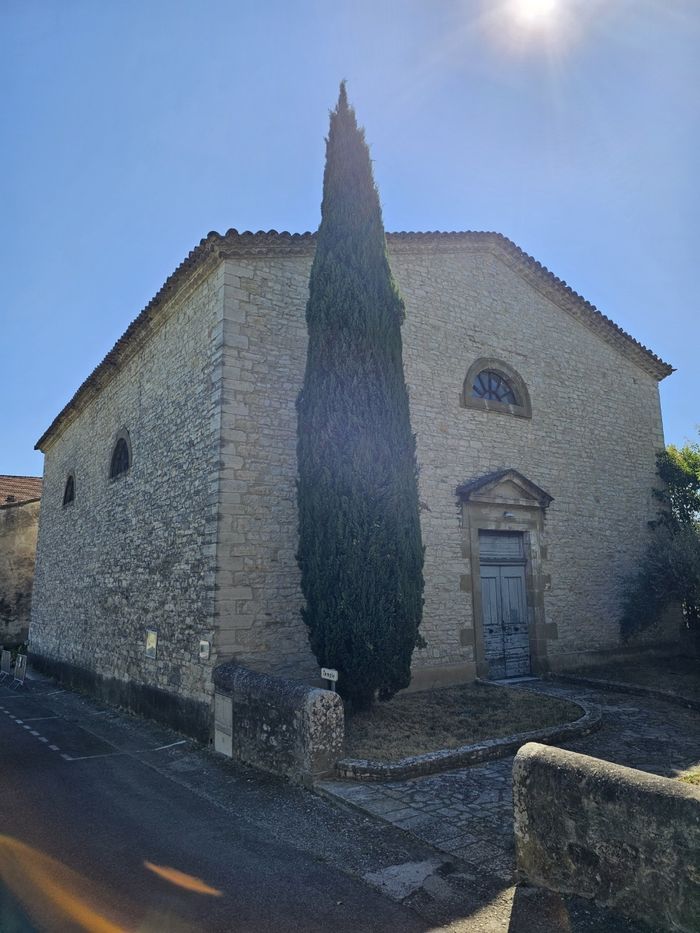 Visite commentée du village, Temple de Brignon, Brignon