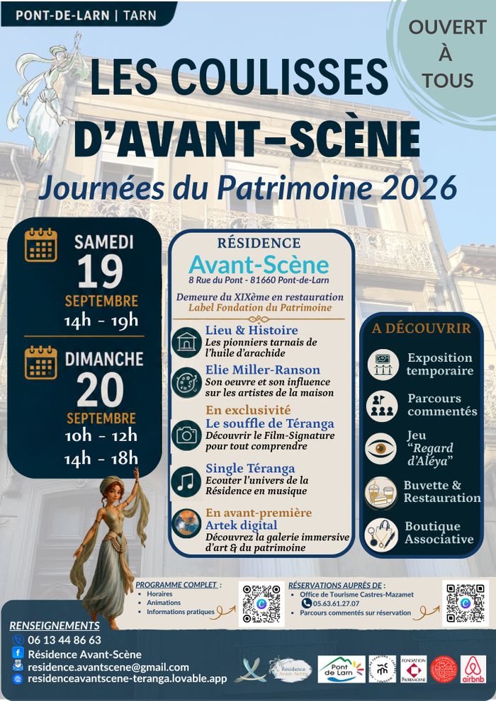 Visite commentée d&rsquo;une maison au riche passé historique et culturel, Résidence Avant-Scène, Pont-de-Larn
