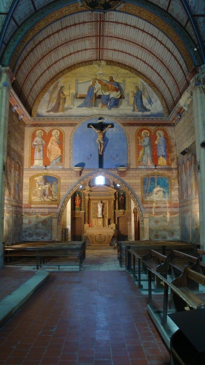 Visite commentée d&rsquo;une polychromie surprenante, Église Saint-André, Villaines-les-Rochers