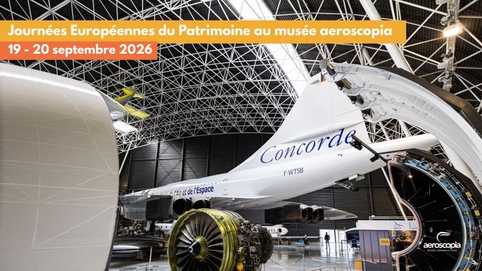 Visite commentée : embarquement immédiat pour la patrimoine aéronautique, Musée Aeroscopia, Blagnac