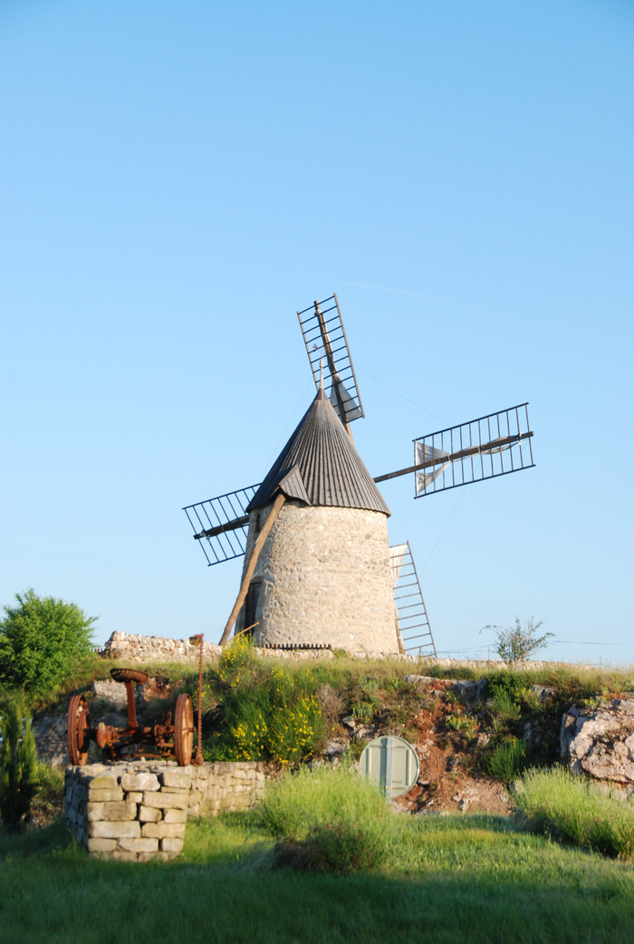 Visite commentée : le moulin à vent de Saint-Pierre-de-la-Fage, Moulin, Saint-Pierre-de-la-Fage