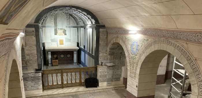 Visite : Crypte Notre-Dame sous terre, Eglise Notre Dame, Pélussin