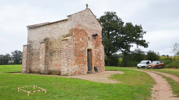 Visite de la chapelle d’Aigrefeuille, Chapelle Aigrefeuille, Bâgé-Dommartin