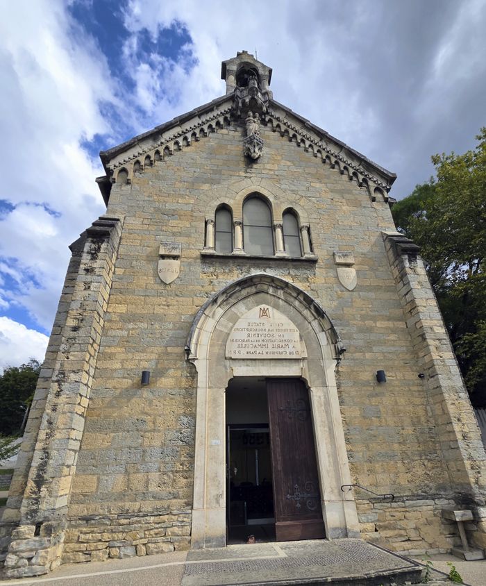 VISITE DE LA CHAPELLE DE LA BUISSIERE, chapelle de la Buissière, Rillieux-la-Pape