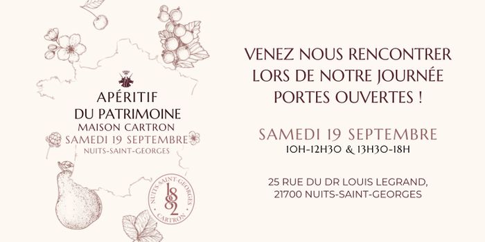 Visite de la distillerie Maison Cartron, Maison Joseph Cartron, Nuits-Saint-Georges