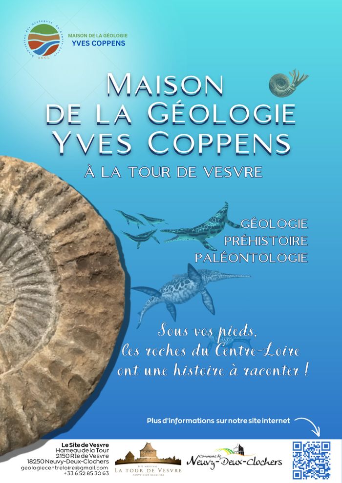 Visite de la Maison de la Géologie – Yves Coppens, Site de Vesvre, Neuvy-Deux-Clochers