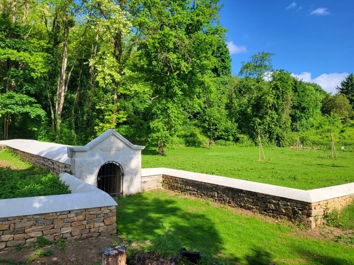 Visite de la source de Fontjards, Source de Fontjards, Morancé