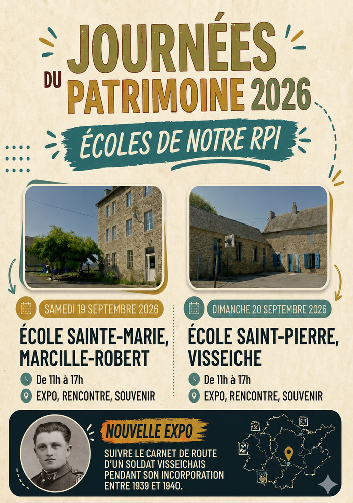 Visite de l’école Saint-Pierre de Visseiche, Ecole Saint-Pierre, Visseiche