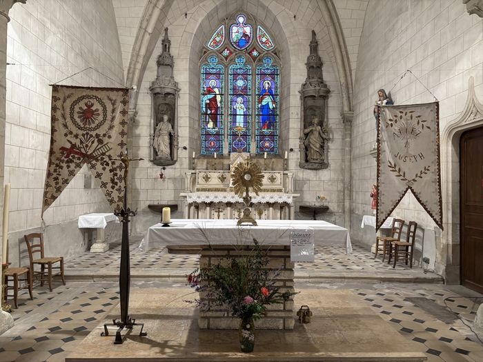 Visite de l&rsquo;église d&rsquo;Herry et exposition, Église Saint-Loup, Herry