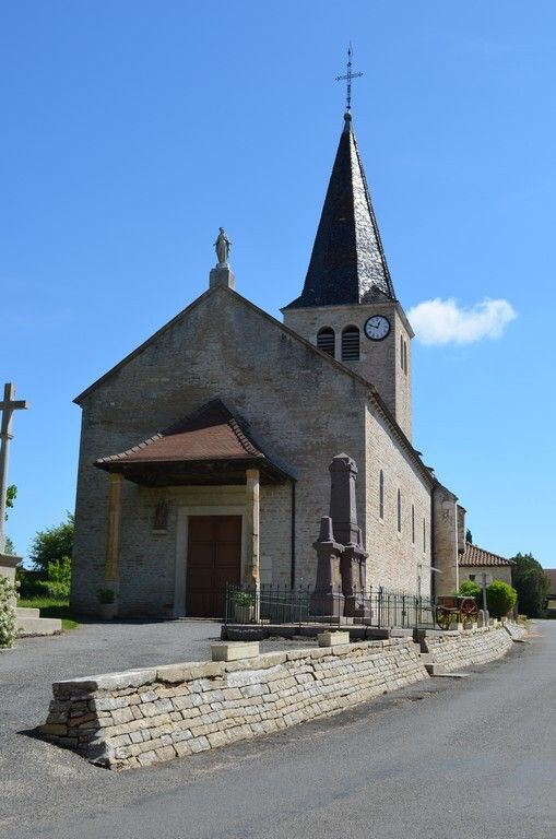 Visite de l’église, église, Boz