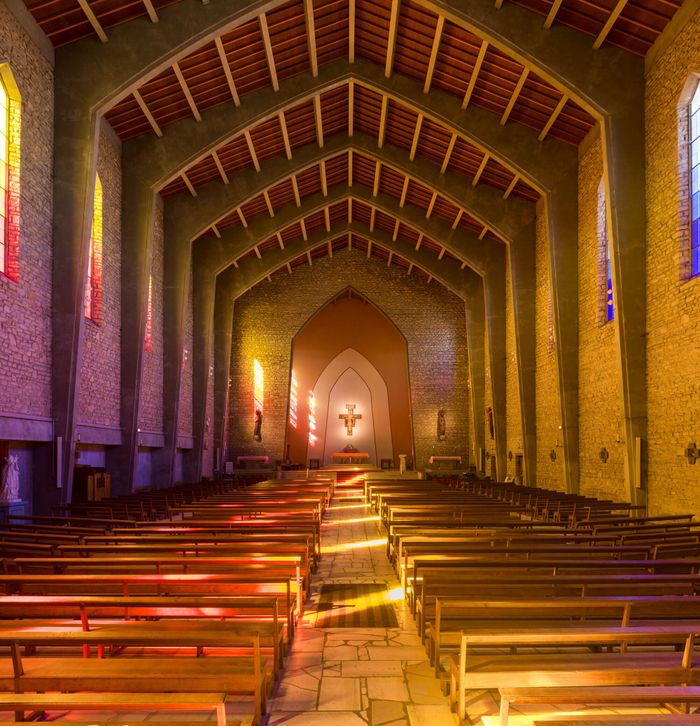 Visite de l’église Saint-Bernard et de la poudrière devenue chapelle Notre-Dame d’Ephèse, Eglise Saint-Bernard, Dijon