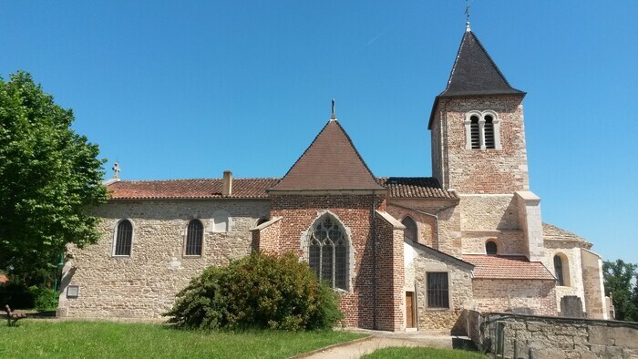 Visite de l&rsquo;église Saint-Clair de Biziat, Église de Biziat, Biziat