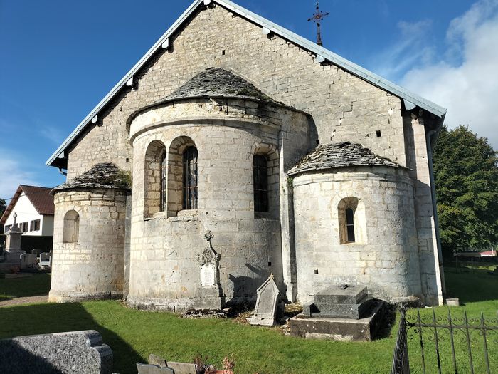 Visite de l’Eglise Saint Georges, un patrimoine Roman à découvrir, Église Saint-Georges,, Eysson