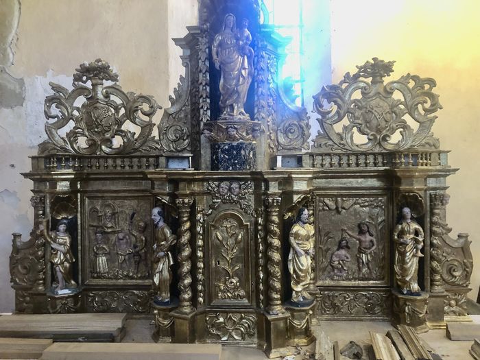 Visite de l’église Saint Jean-Baptiste et conférence sur la restauration du retable, Eglise Saint-Jean-Baptiste, Gayan
