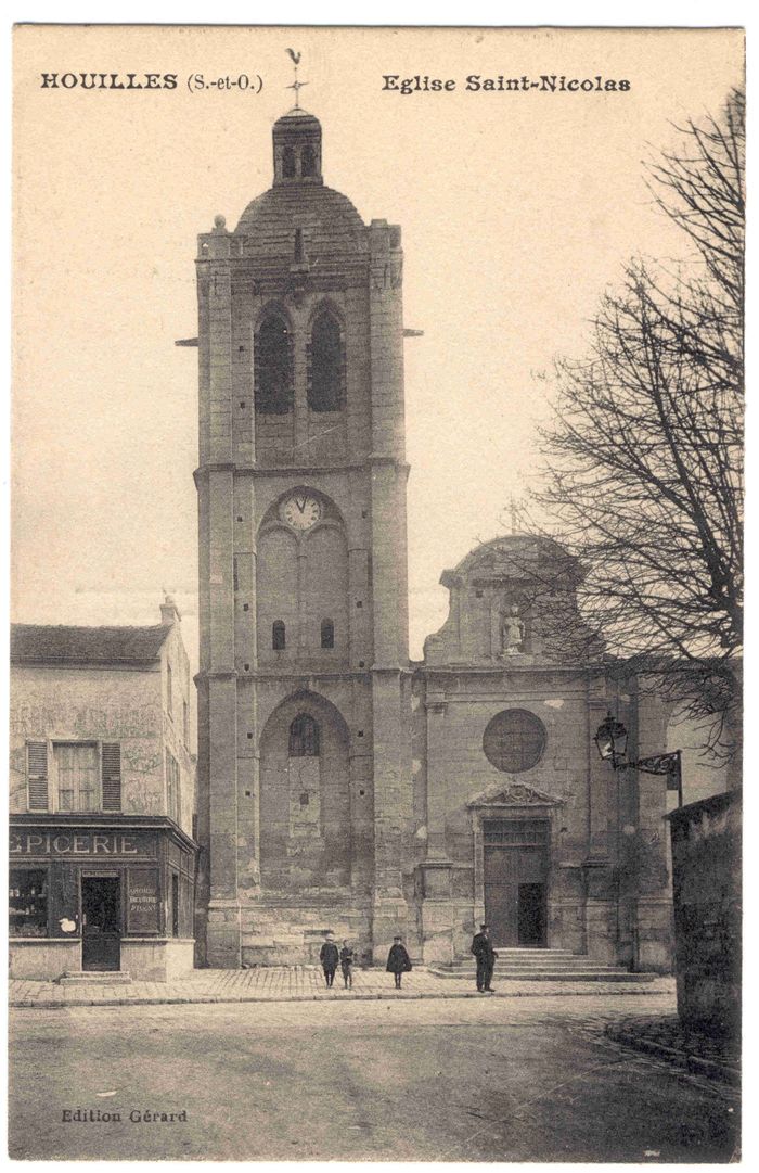 Visite de l’église Saint-Nicolas, Église Saint-Nicolas, Houilles
