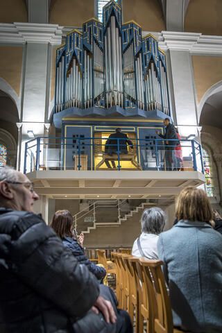 Visite découverte de l&rsquo;orgue de l&rsquo;église Saint-Genest, Eglise de Saint-Genis-Laval, Saint-Genis-Laval