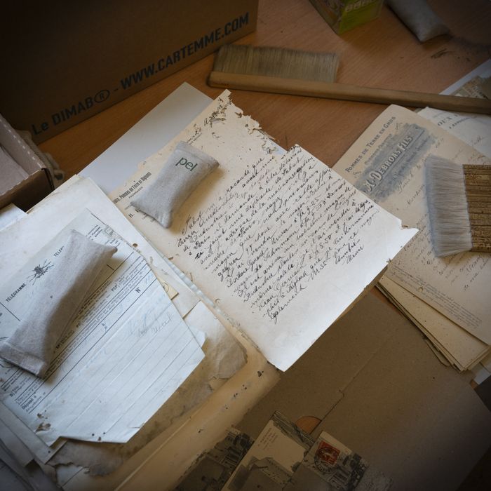 Visite des coulisses, Archives départementales du Val-de-Marne, Créteil