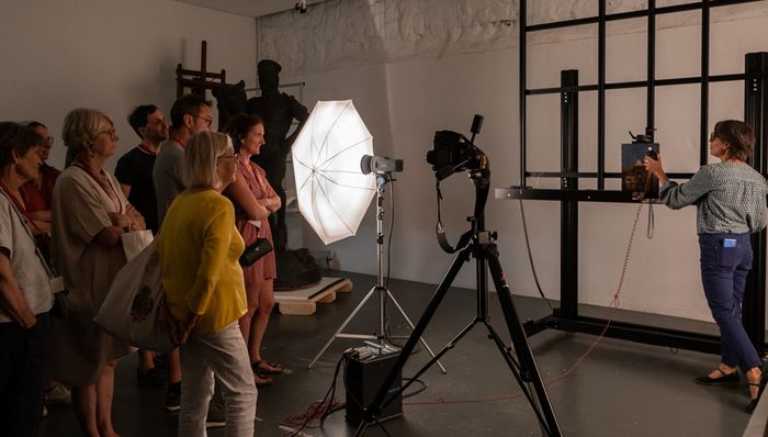 Visite des coulisses du musée : studio photo, Musée d’arts de Nantes, Nantes