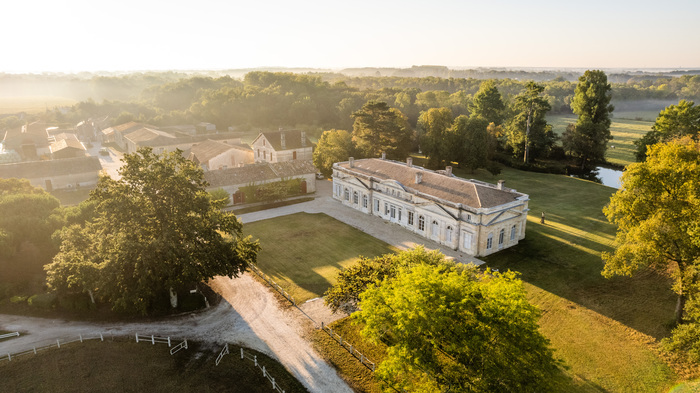 Visite des domaines Laujac, Château Laujac, Bégadan
