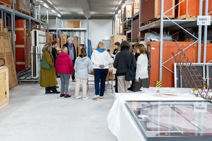 Visite des réserves du Frac Grand Large, FRAC Grand Large – Hauts-de-France, Dunkerque