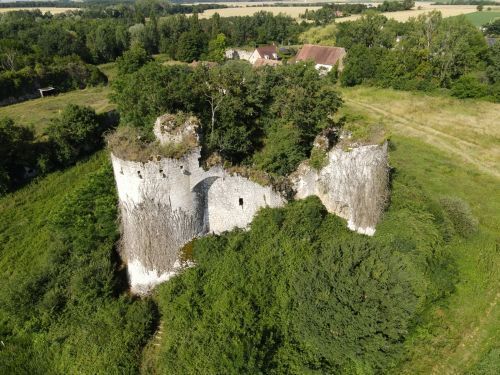 Visite des ruines du château-fort de Bommiers, Château fort de Bommiers, Bommiers