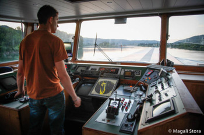 Visite du bateau école Lycée Les Catalins, Bateau École Lycée des Catalins, Ancône