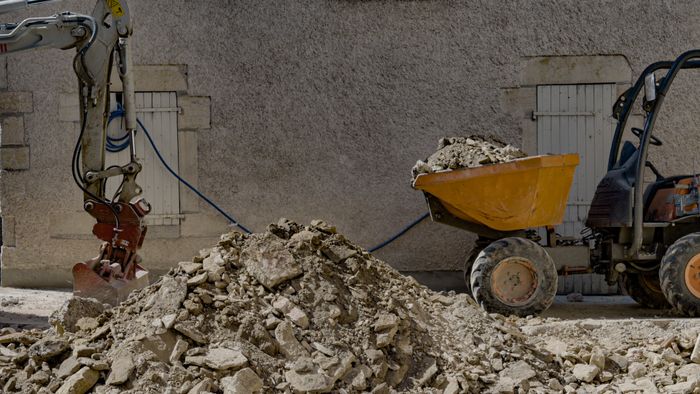 Visite du chantier de réhabilitation de la maison Jacques Copeau, Maison Jacques Copeau, Pernand-Vergelesses