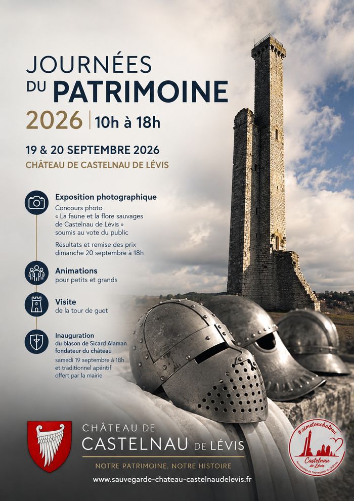 Visite du château de Castelnau de Lévis, Château de Castelnau-de-Lévis, Castelnau-de-Lévis