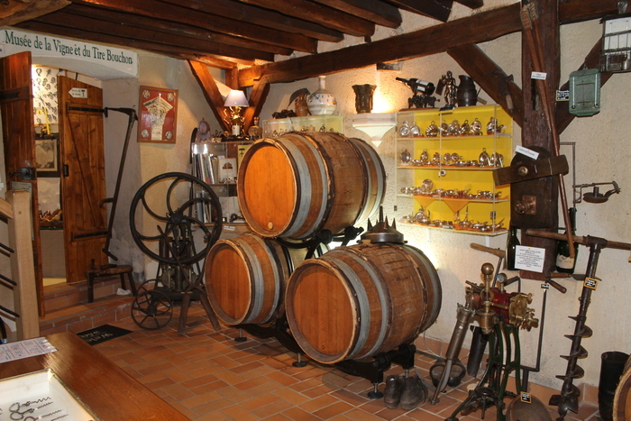 Visite du musée de la Vigne et du Tire-bouchon, Musée de la Vigne et du Tire-bouchon, Beine