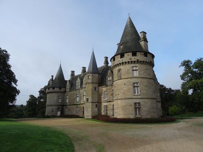 Visite du parc et château de Bonnefontaine, Château de Bonnefontaine, Antrain