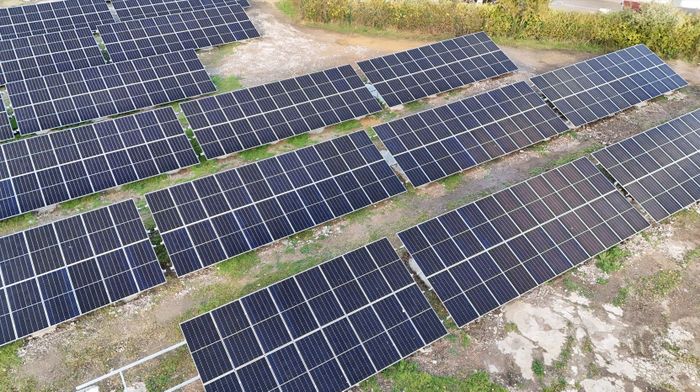 Visite du parc photovoltaïque Chemin des Sources, Parc photovoltaïque (UEM), Montigny-lès-Metz