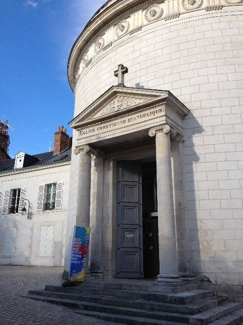 Visite du temple d’Orléans, Église protestante unie d’Orléans, Orléans
