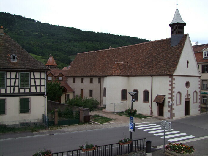 Visite d’une chapelle du XVIIIᵉ siècle, Chapelle Sainte-Croix, Châtenois