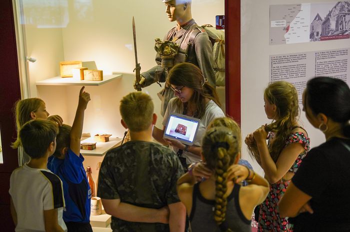 Visite-enquête « Sur les traces d’Oliver », Musée de la Bataille de Fromelles, Fromelles