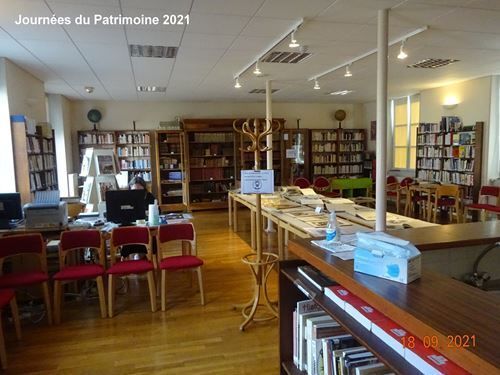 Visite et découverte du fonds ancien de la bibliothèque de Thury, Bibliothèque de Thury, Thury
