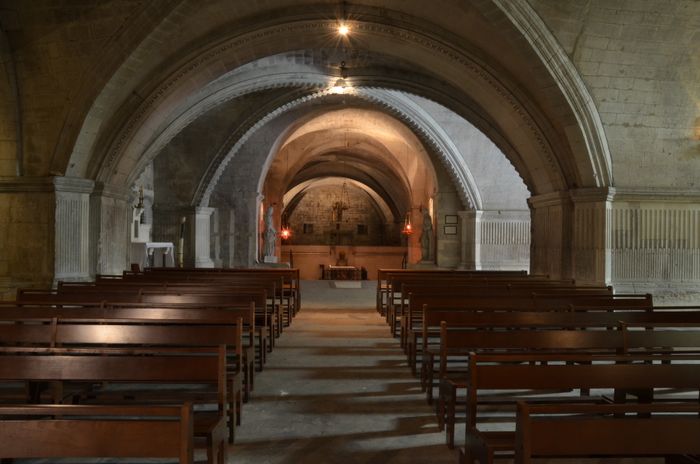 Visite flash de la crypte de l&rsquo;abbatiale, Église abbatiale de Saint-Gilles, Saint-Gilles