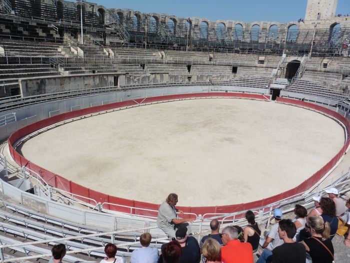 Visite flash de l’amphithéâtre, Amphithéâtre Arles, Arles