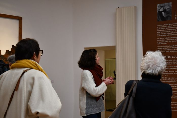 Visite flash de l’exposition « Lena Vandrey. Peintures, dessins et cut-out », Musée Albert-André et archives municipales, Bagnols-sur-Cèze