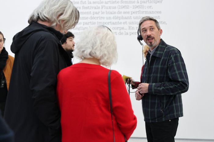 Visite Frank Stella avec le commissaire, Musée d’art moderne et contemporain, Saint-Priest-en-Jarez