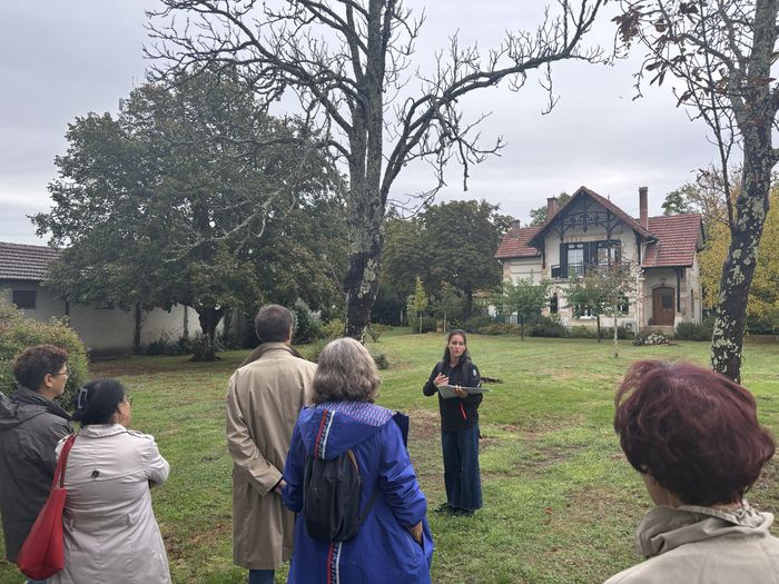 Visite guidée à deux voix paysage et patrimoine, Église du Teich, Le Teich