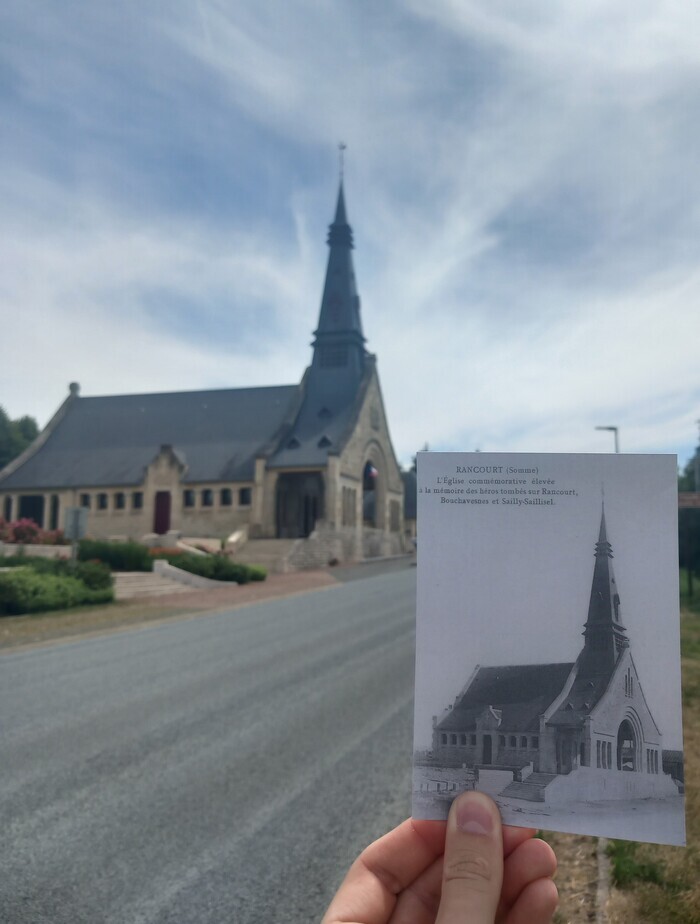 Visite guidée autour de la chapelle du Souvenir Français : la photographie, témoin de guerre et gardienne de la mémoire, La Chapelle du Souvenir Français, Bouchavesnes-Bergen