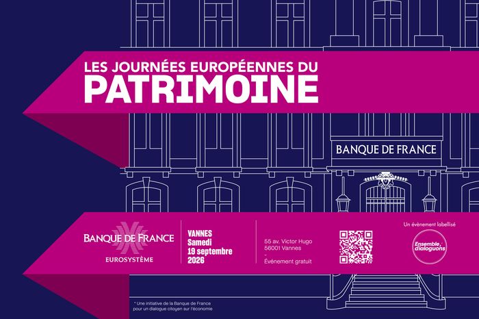 Visite guidée de la Banque de France à Vannes, Hôtel Martine, actuellement Banque de France de Vannes, Vannes