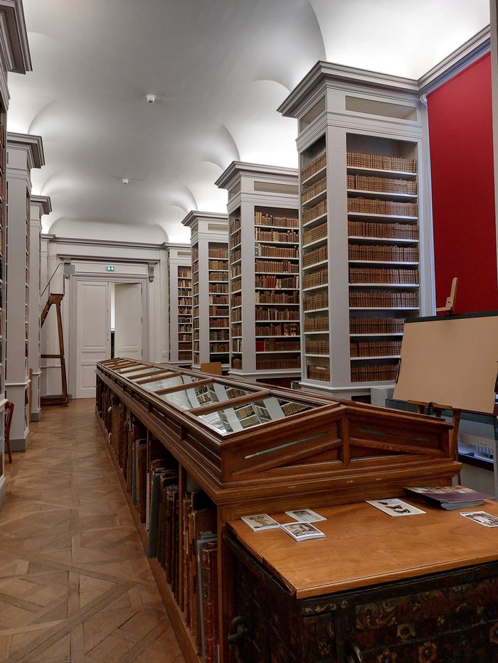 Visite guidée de la bibliothèque, Bibliothèque d&rsquo;étude et de conservation, Besançon
