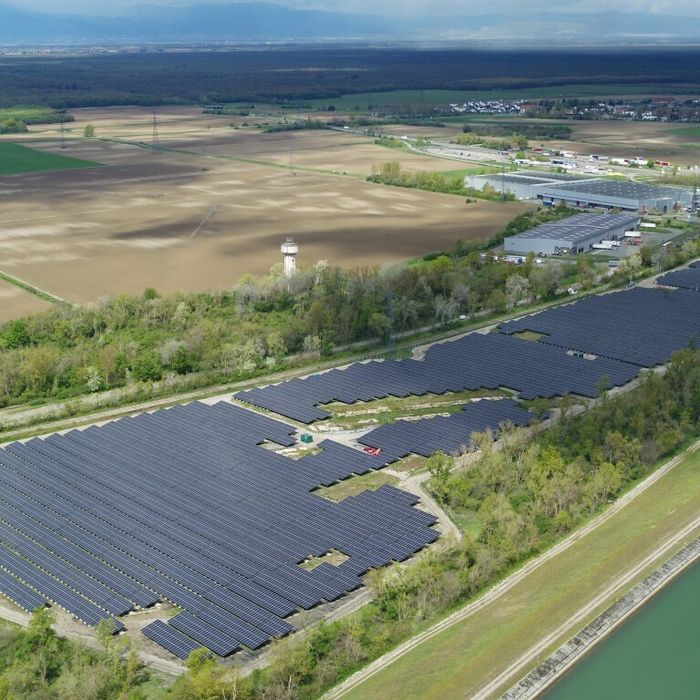 Visite guidée de la centrale solaire d&rsquo;Ottmarsheim, Centrale solaire d&rsquo;Ottmarsheim, Ottmarsheim