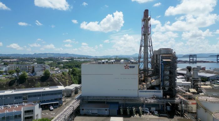 Visite guidée de la centrale thermique de Pointe-des-Carrières, Centrale EDF Pointe des Carrières Avenue Vicor Lamon 97200 Fort de France, Fort-de-France