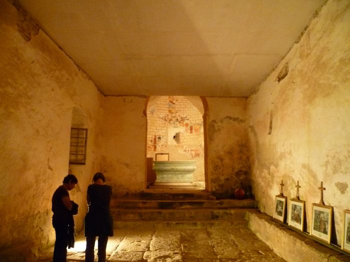 Visite guidée de la chapelle des Pénitents blancs, Chapelle des Pénitents Blancs  – cimetière communal, Cornac