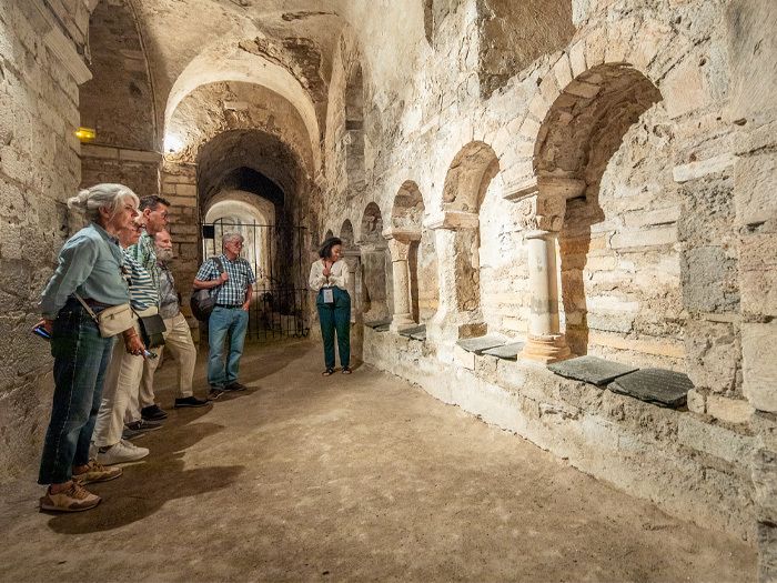 Visite guidée de la crypte Saint-Aignan, Crypte Saint-Aignan, Orléans