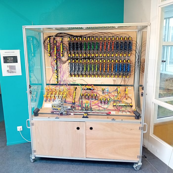 Visite guidée de la Machine de Turing, Bibliothèque Diderot de Lyon, Lyon